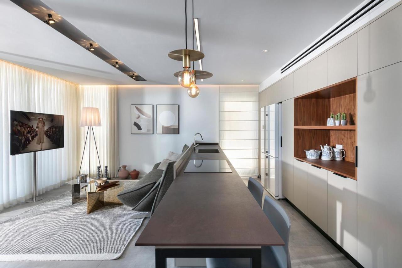 Beach Lux Apartment Haifa Buitenkant foto